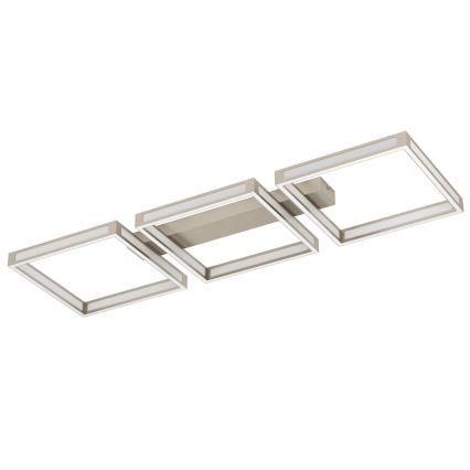 Eglo - LED-Deckenleuchte 3xLED/11,2W/230V mattchrom