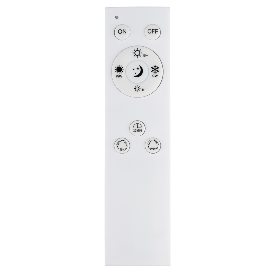 Eglo - LED Dimmbare Deckenleuchte LED/37W/230V schwarz + Fernbedienung