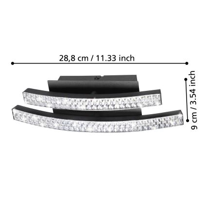 Eglo - LED Wandbeleuchtung LED/8W/230V