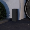 Eglo - Außen-Steckdosensäule IP54 mit SCHUKO, Anthrazit