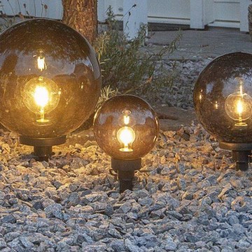 Eglo - Außenleuchte 1xE27/40W/230V Ø 20 cm IP44