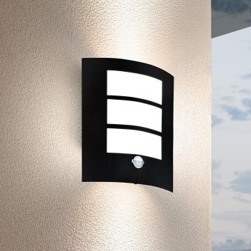 Eglo - Außenwandleuchte mit einem Sensor 1xE27/40W/230V IP44