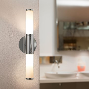 Eglo - Badezimmer-Wandleuchte 2xE14/40W/230V IP44