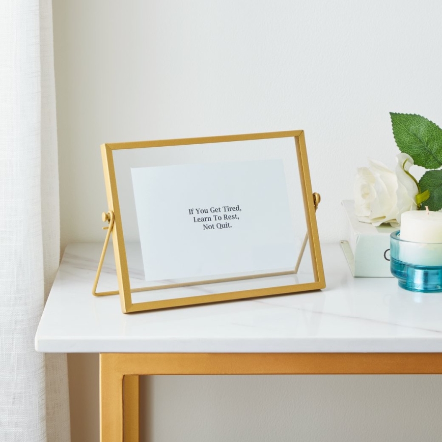 Eglo - Bilderrahmen 10x15 cm goldfarben