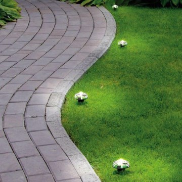 Eglo - Dekorative LED-Outdoor-Kette 9xLED 10m IP65 warmweiβ