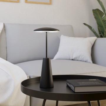 Eglo - Dimmbare LED-Außenleuchte mit Touch-Funktion  LED/2,8W/5V 2400K/3000K/4000K 5200 mAh IP54 schwarz