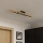 Eglo - Dimmbare LED-Deckenleuchte 2xLED/10W/230V 3000K schwarz/beige