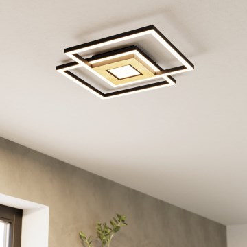 Eglo - Dimmbare LED-Deckenleuchte 2xLED/17W/230V +1xLED/4,2W 2700-6500K + Fernbedienung