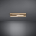 Eglo - Dimmbare LED-Deckenleuchte 4xLED/9W/230V 3000K 22x78 cm braun