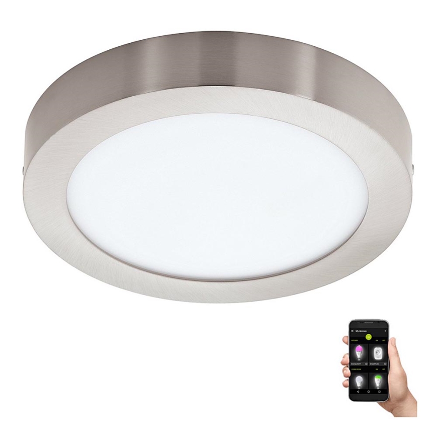 Eglo - Dimmbare LED-Deckenleuchte für Badezimmer LED/16,5W/230V IP44 ZigBee Ø 21 cm