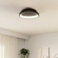 Eglo - Dimmbare LED-Deckenleuchte LED/12W/230V 2700-6500K schwarz + Fernbedienung