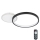 Eglo – Dimmbare LED-Deckenleuchte LED/15W/230V schwarz + Fernbedienung