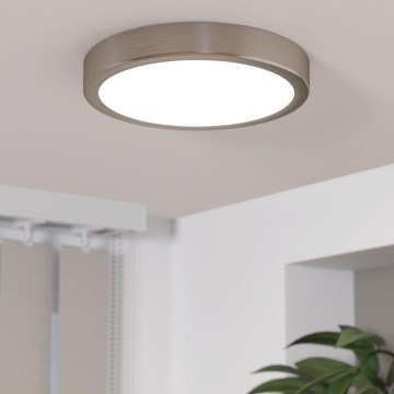 Eglo - Dimmbare LED-Deckenleuchte LED/17W/230V matt Chrom
