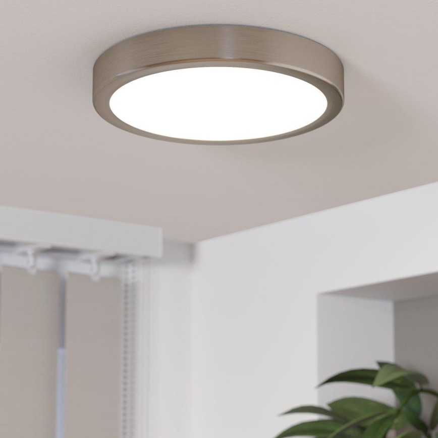 Eglo - Dimmbare LED-Deckenleuchte LED/17W/230V matt Chrom