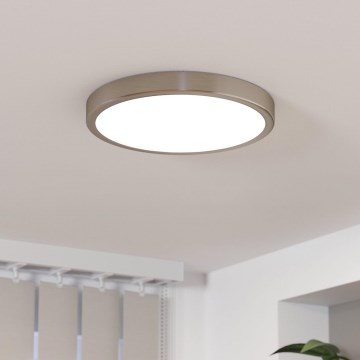 Eglo - Dimmbare LED-Deckenleuchte LED/20,5W/230V matt Chrom
