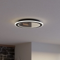 Eglo - Dimmbare LED-Deckenleuchte LED/20W/230V 2700-6500K schwarz + Fernbedienung