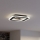 Eglo - Dimmbare LED-Deckenleuchte LED/20W/230V 2700-6500K schwarz + Fernbedienung