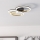 Eglo - Dimmbare LED-Deckenleuchte LED/20W/230V 4000K schwarz/golden