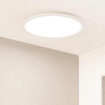 Eglo - Dimmbare LED-Deckenleuchte LED/41W/230V d 60 cm weiß