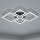 Eglo – Dimmbare LED-Deckenleuchte LED/42W/230V
