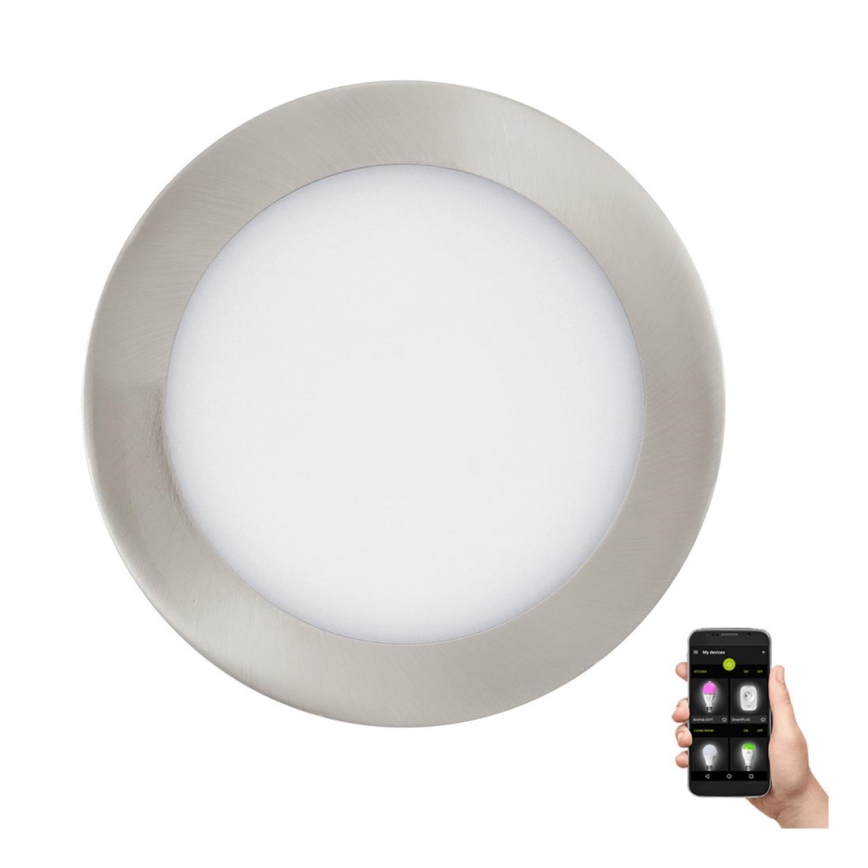 Eglo - Dimmbare LED-Einbauleuchte für das Badezimmer LED/10,5W/230V IP44 ZigBee