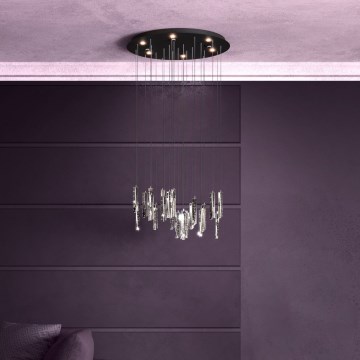 Eglo - Dimmbare LED-Hängeleuchte 6xLED/4,2W/230V 3000K klar