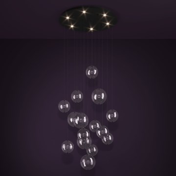 Eglo - Dimmbare LED-Hängeleuchte 6xLED/4,2W/230V 3000K klar