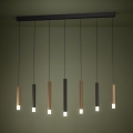 Eglo - Dimmbare LED-Hängeleuchte 7xLED/3,1W/230V 3000K anthrazit/golden