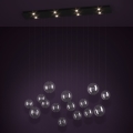 Eglo - Dimmbare LED-Hängeleuchte 8xLED/4,2W/230V 3000K klar