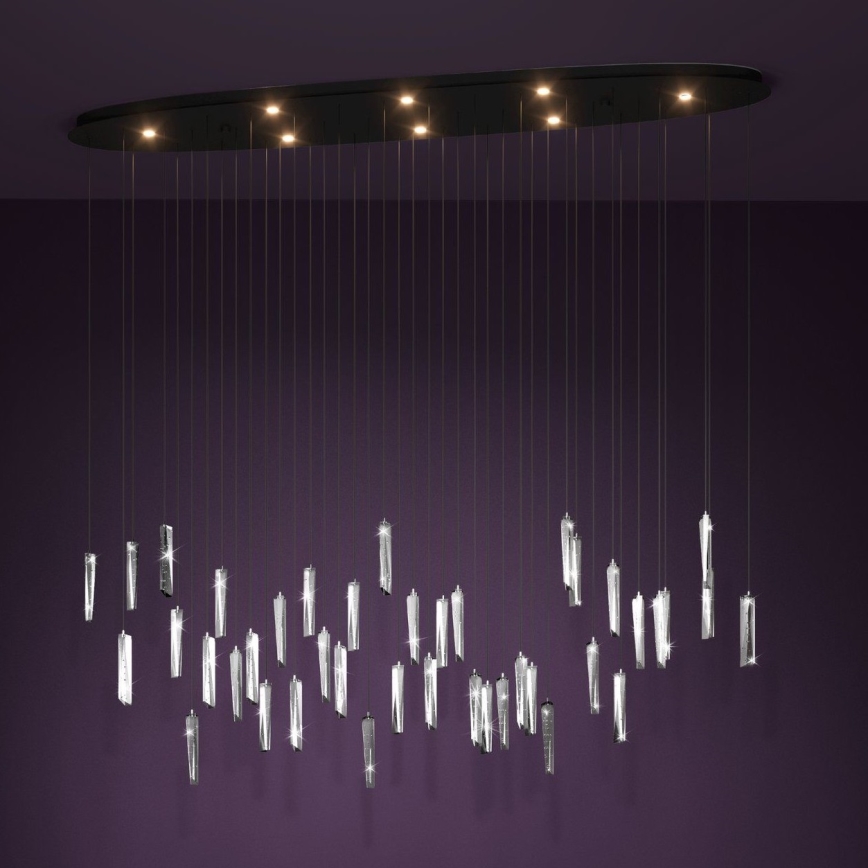 Eglo - Dimmbare LED-Hängeleuchte 8xLED/4,2W/230V 3000K klar