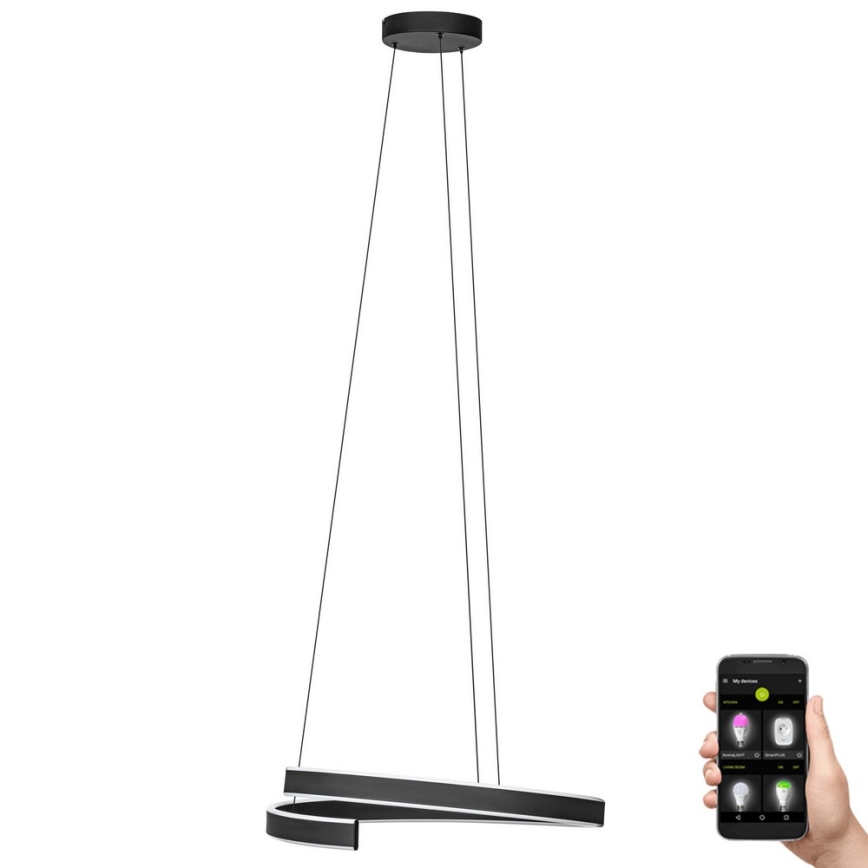Eglo – Dimmbare LED-Hängeleuchte an einer Schnur LED/42,5W/230V 3000-6500K