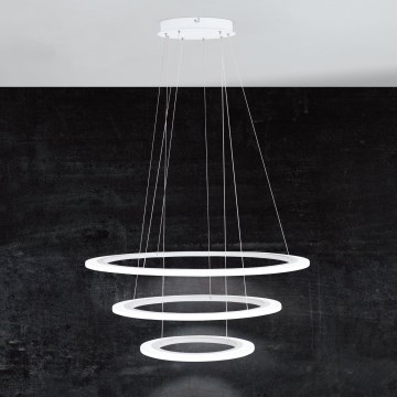 Eglo - Dimmbare LED-Hängeleuchte an Kabel LED/45W/230V + LED/33W + LED/19,5W