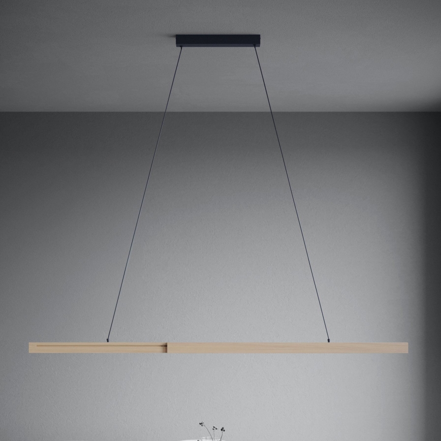 Eglo - Dimmbare LED-Hängeleuchte LED/21W/230V 3000K braun