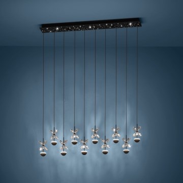 Eglo - Dimmbare LED-Hängeleuchte LED/23W/230V 3000K schwarz