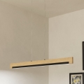 Eglo - Dimmbare LED-Hängeleuchte LED/25,5W/230V 3000K schwarz/beige
