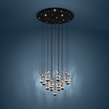 Eglo - Dimmbare LED-Hängeleuchte LED/27W/230V 3000K schwarz