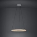 Eglo - Dimmbare LED-Hängeleuchte LED/36W/230V 3000K grau/Eiche