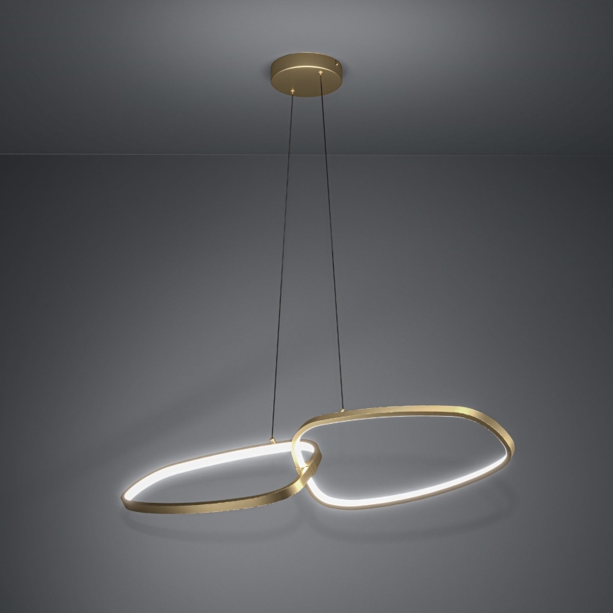 Eglo - Dimmbare LED-Hängeleuchte LED/37,5W/230V 3000K golden
