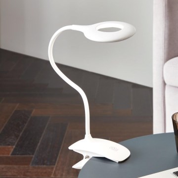 Eglo - Dimmbare LED-Leuchte mit Klemme 1xLED/3W/230V 500mAh weiß