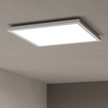 Eglo - Dimmbare LED-Outdoor-Deckenleuchte LED/17,6W/230V 2700-6500K 39x39 cm IP44 weiß + Fernbedienung