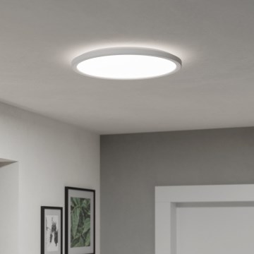 Eglo - Dimmbare LED-Outdoor-Deckenleuchte LED/18,5W/230V 2700-6500K d 38,9 cm IP44 weiß + Fernbedienung