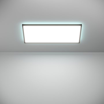 Eglo - Dimmbare LED-RGBW-Deckenleuchte für Badezimmer LED/17,2W/230V 2700-6500K 30x57cm IP44 schwarz ZigBee