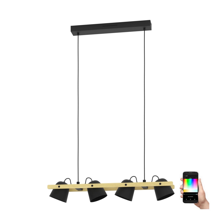 Eglo - Dimmbare LED-RGBW-Hängeleuchte 4xLED/3,7W/230V 2700-6500K