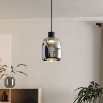 Eglo - Dimmbare LED-RGBW-Hängeleuchte LED/3,7W/230V 2700-6500K schwarz ZigBee