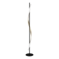 Eglo - Dimmbare LED-Stehlampe LED/20W/230V 2700/4000/6500K schwarz/gold
