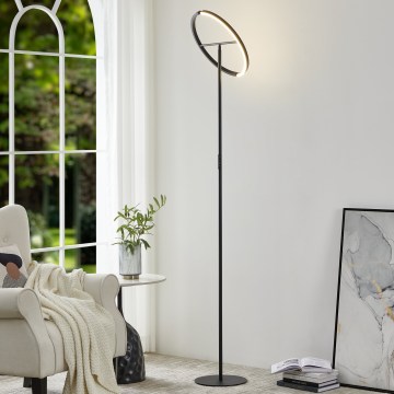 Eglo - Dimmbare LED-Stehleuchte 2xLED/8,8W/230V schwarz