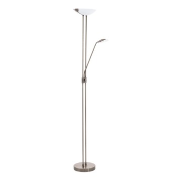 Eglo - Dimmbare LED-Stehleuchte LED/20W + LED/2,5W bronzefarben