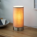 Eglo - Dimmbare Tischleuchte 1xE27/40W/230V taupe