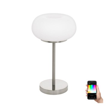 Eglo - Dimmbare Tischleuchte (LED RGB) OPTICA-C LED/16W/230V d 27,5 cm
