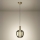 Eglo - dimmbarer LED-Pendelleuchter an Kabel LED/6W/230V + LED/1,6W 2200-6500K Ø 25 cm goldfarben